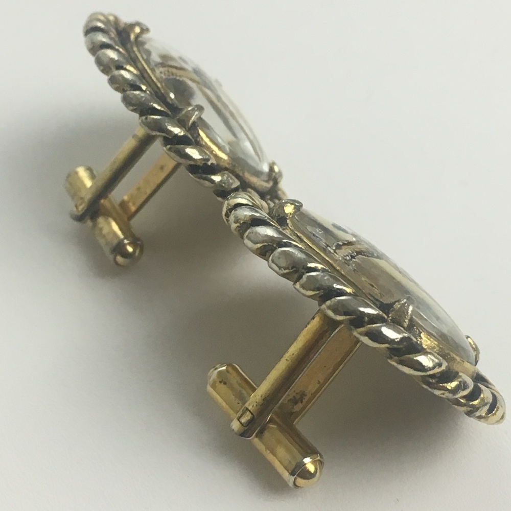 Pheasant Gold Cufflinks & Tie Clip! - Picture 6 of 7